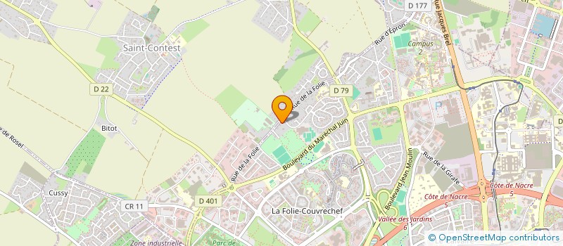 localisation de l'entreprise ASSOCIATION POUR LA RECHERCHE SUR LES MALADIES NEUROLOGIQUES EN NORMANDIE à CAEN
