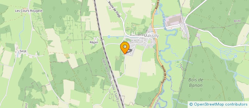 localisation de l'entreprise ASSOCIATION POUR LA RECHERCHE SUR LES PREPARATIONS BIO-DYNAMIQUES  CHATEAU