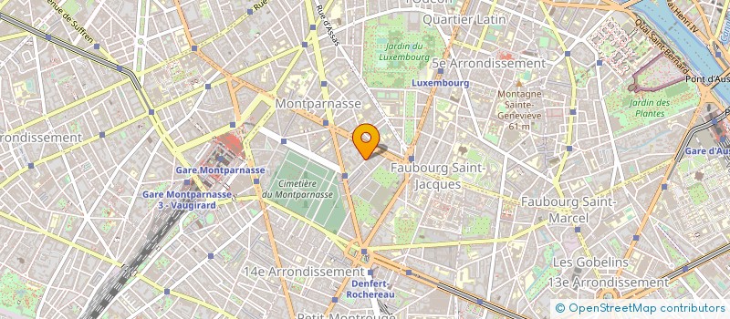 localisation de l'entreprise ASSOCIATION POUR LA RECHERCHE SUR LES TUMEURS DE LA PROSTATE  PARIS