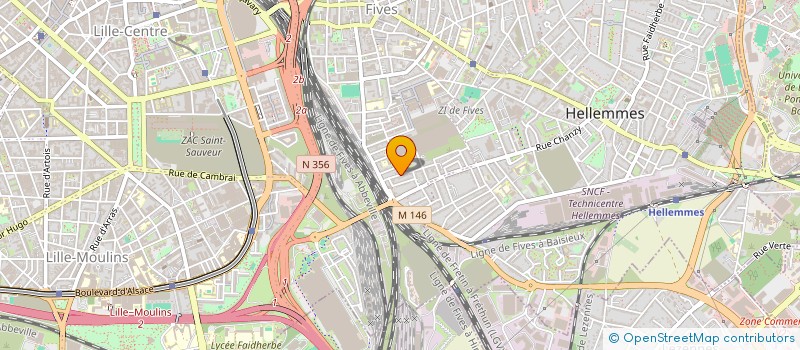 localisation de l'entreprise ASSOCIATION POUR LA RECONNAISSANCE DES COMPETENCES ET L ACCOMPAGNEMENT DES DEMANDEURS D EMPLOI à LILLE