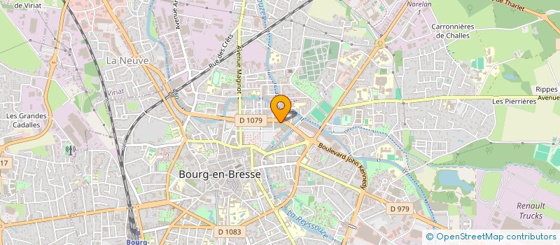 localisation de l'entreprise ASSOCIATION POUR LA RECUPERATION DES ALIMENTS CONTRE LE GASPILLAGE DES INVENDUS ET DE SURPLUS à BOURG-EN-BRESSE