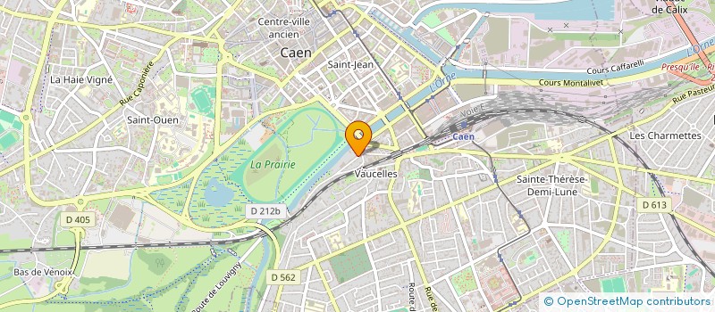 localisation de l'entreprise ASSOCIATION POUR LA RECUPERATION ET LE RECYCLAGE DES INVENDUS MEDICAUX à CAEN