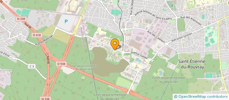 localisation de l'entreprise ASSOCIATION POUR LA REPRESENTATION L'INCLUSION ET LA SOLIDARITE ETUDIANTE (ARISE)  SAINT-ETIENNE-DU-ROUVRAY