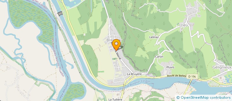 localisation de l'entreprise ASSOCIATION POUR LA RESTAURATION DE L'EGLISE SAINT ETIENNE D'ARBIGNIEU - (ARESEA) à ARBOYS EN BUGEY