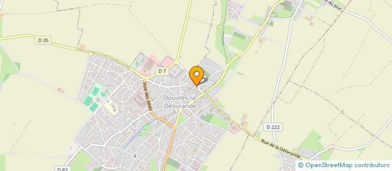 localisation de l'entreprise ASSOCIATION POUR LA RESTAURATION DE LA BASILIQUE DE LA DELIVRANDE à DOUVRES-LA-DELIVRANDE