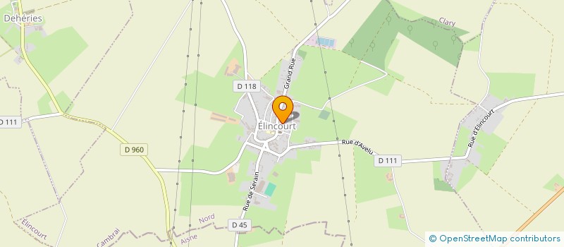 localisation de l'entreprise ASSOCIATION POUR LA RESTAURATION DU CHATEAU D'ESNES à ESNES