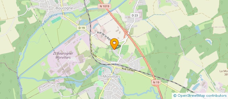 localisation de l'entreprise ASSOCIATION POUR LA RESTAURATION ET LA SAUVEGARDE DE L'EGLISE MEZIRE MORVILLARS à MORVILLARS