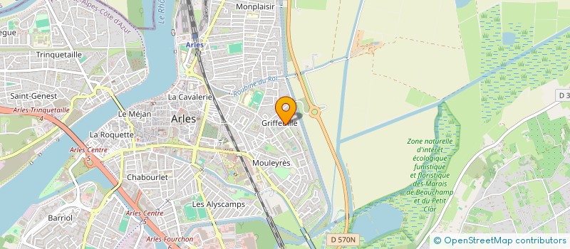 localisation de l'entreprise ASSOCIATION POUR LA REVALORISATION DE L'ESTIME DE SOI à ARLES