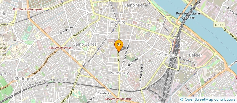 localisation de l'entreprise ASSOCIATION POUR LA SANTE BUCCO-DENTAIRE à BORDEAUX