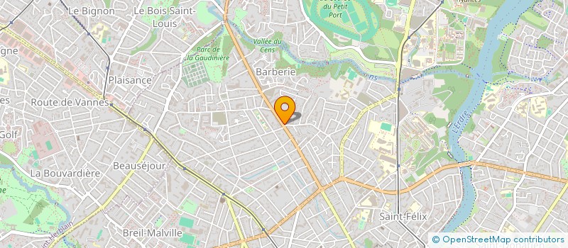 localisation de l'entreprise ASSOCIATION POUR LA SANTE DENTAIRE SOLIDAIRE à NANTES
