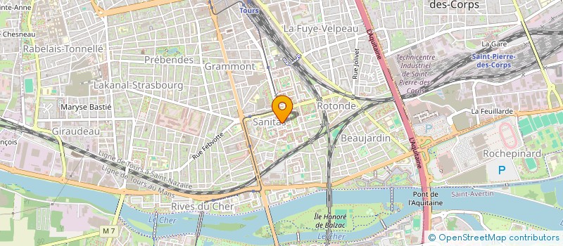 localisation de l'entreprise ASSOCIATION POUR LA SANTE ET L'EDUCATION AU MAYUMBE  TOURS