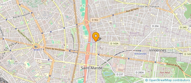 localisation de l'entreprise ASSOCIATION POUR LA SANTE L'AUTONOMISATION DE LA FEMME DE L'EDUCATION DE L'EAU DE L'ENVIRONNEMENT (ASAF3E) à MONTREUIL