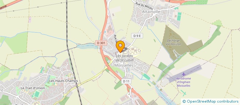 localisation de l'entreprise ASSOCIATION POUR LA SANTE MENTALE DES SECTEURS NORD DES HAUTS DE SEINE (A.S.M) à MOISSELLES