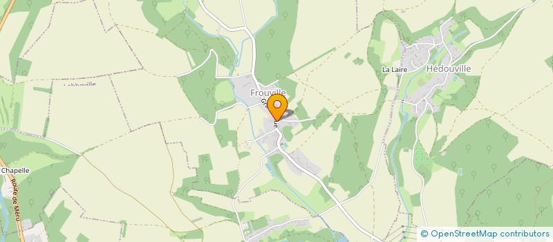 localisation de l'entreprise ASSOCIATION POUR LA SAUVEGARDE DE L'EGLISE D'HEDOUVILLE  HEDOUVILLE