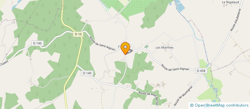 localisation de l'entreprise ASSOCIATION POUR LA SAUVEGARDE DE L'EGLISE SAINT-AIGNAN DE PILLAC à PILLAC