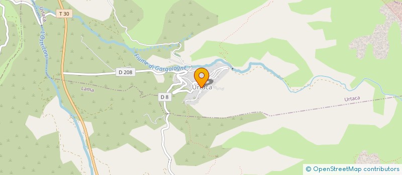localisation de l'entreprise ASSOCIATION POUR LA SAUVEGARDE DE L EGLISE SAN NICULAU DE CASTIFAO à CASTIFAO
