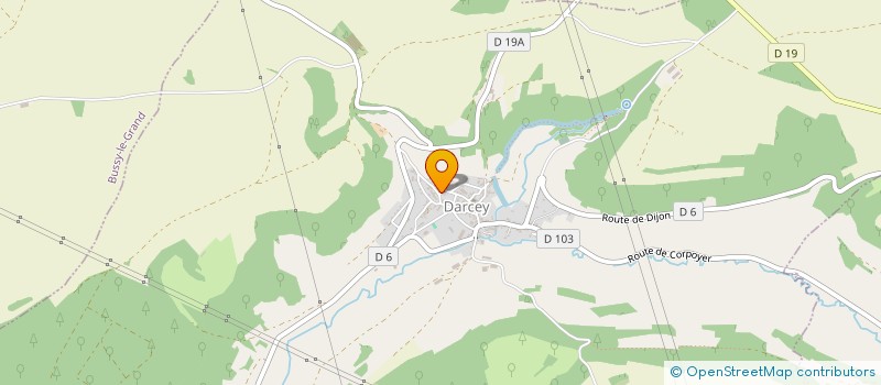 localisation de l'entreprise ASSOCIATION POUR LA SAUVEGARDE DE L' EGLISE ST MARTIN  LA ROCHE-VANNEAU