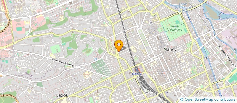 localisation de l'entreprise ASSOCIATION POUR LA SAUVEGARDE DE LA BASILIQUE DE DOMREMY ET LA RESTAURATION DE SON ORGUE  NANCY