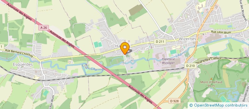 localisation de l'entreprise ASSOCIATION POUR LA SAUVEGARDE DES OUVRAGES SOUS-TERRAINS  HALLINES