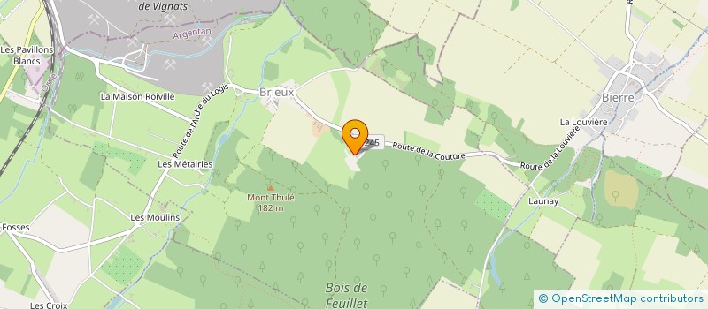 localisation de l'entreprise ASSOCIATION POUR LA SAUVEGARDE DU PATRIMOINE DE BRIEUX à BRIEUX