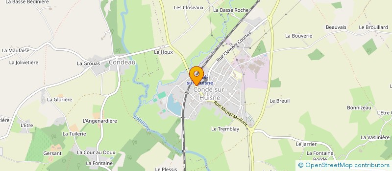 localisation de l'entreprise ASSOCIATION POUR LA SAUVEGARDE DU PATRIMOINE RELIGIEUX DE CONDE (ASPRC) à SABLONS-SUR-HUISNE