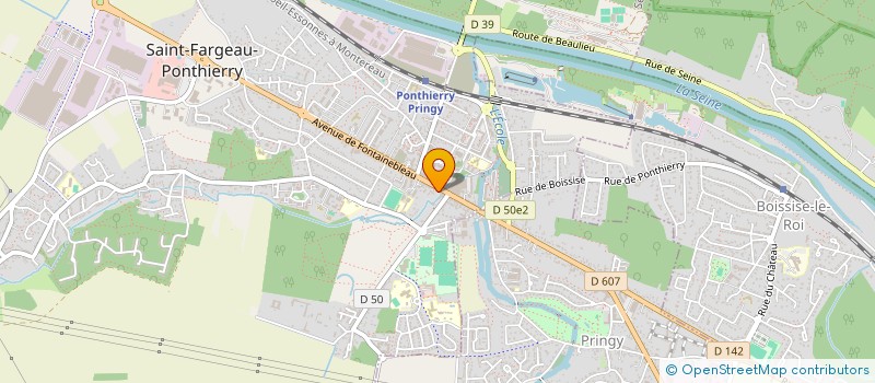 localisation de l'entreprise ASSOCIATION POUR LA SAUVEGARDE DU PATRIMOINE ROULANT  SAINT-FARGEAU-PONTHIERRY