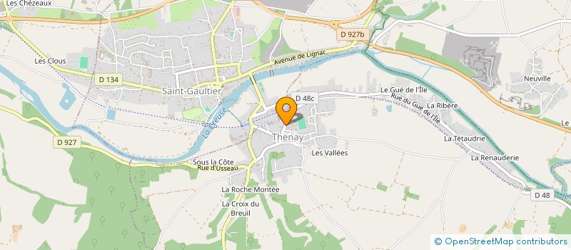 localisation de l'entreprise ASSOCIATION POUR LA SAUVEGARDE DU PATRIMOINE THENAYSIEN à THENAY