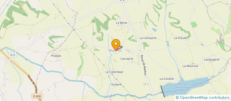 localisation de l'entreprise ASSOCIATION POUR LA SAUVEGARDE DU PATRIMOINE VILLENEUVOIS (ASPV)  VILLENEUVE-SUR-VERE