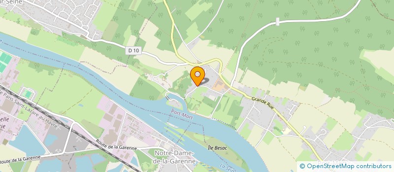 localisation de l'entreprise ASSOCIATION POUR LA SAUVEGARDE DU SITE DE PORT MORT  PORT-MORT