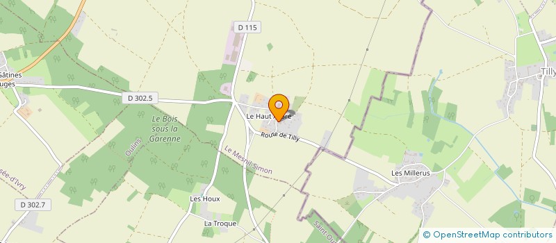 localisation de l'entreprise ASSOCIATION POUR LA SAUVEGARDE ET LA RESTAURATION DE L'EGLISE DE ROUVRES à ROUVRES