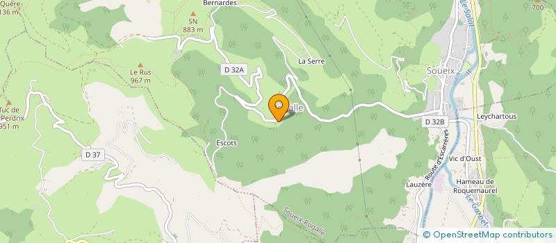 localisation de l'entreprise ASSOCIATION POUR LA SAUVEGARDE, LE DEVELOPPEMENT ET LA PROMOTION DE LA VIE PAYSANNE à AULUS-LES-BAINS