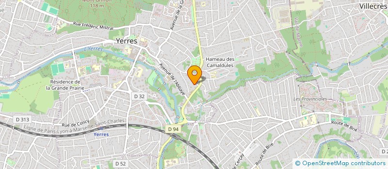 localisation de l'entreprise ASSOCIATION POUR LA SCOLARISATION ET L'INSERTION PROFESSIONNELLE DES PERSONNES HANDICAPEES à YERRES