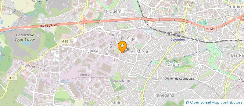 localisation de l'entreprise ASSOCIATION POUR LA SECURITE EN IMAGERIE MEDICALE à COLOMIERS