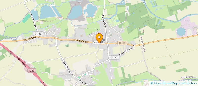 localisation de l'entreprise ASSOCIATION POUR LA SERENITE DE LA RUE DE LA HALTE ET ENVIRONS  MAMETZ