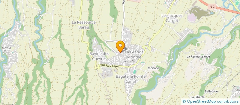 localisation de l'entreprise ASSOCIATION POUR LA SOLIDARITE CITOYENNE à SAINTE-SUZANNE