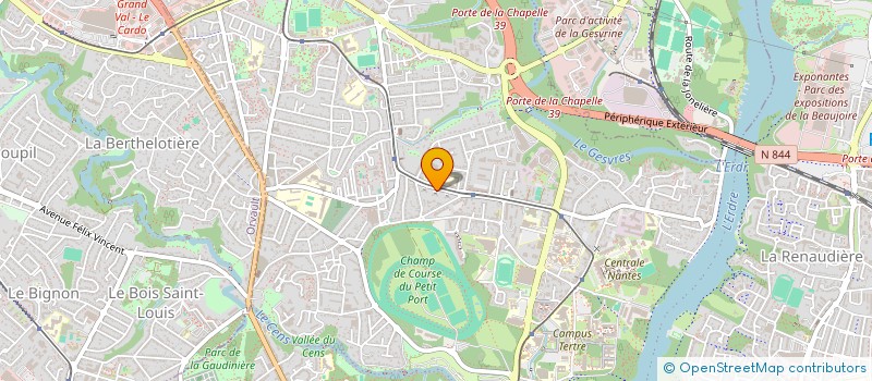 localisation de l'entreprise ASSOCIATION POUR LA SOLIDARITE ETUDIANTE EN FRANCE  NANTES