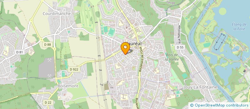 localisation de l'entreprise ASSOCIATION POUR LA SOLIDARITE INTERGENERATIONELLE 95  VAUREAL