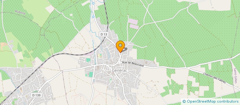 localisation de l'entreprise ASSOCIATION POUR LA SOLIDARITE INTERNATIONALE (ASI) à GENERAC