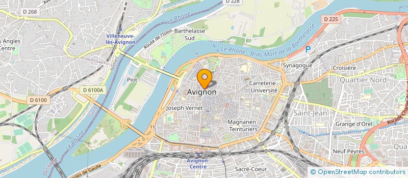localisation de l'entreprise ASSOCIATION POUR LA TAXATION DES TRANSACTION FINANCIERES ET POUR L'ACTION CITOYENNE GRAND-AVIGNON  AVIGNON
