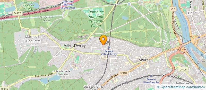 localisation de l'entreprise ASSOCIATION POUR LA TRANSITION ENERGETIQUE ET ECOLOGIQUE A VILLE D AVRAY à VILLE-D'AVRAY