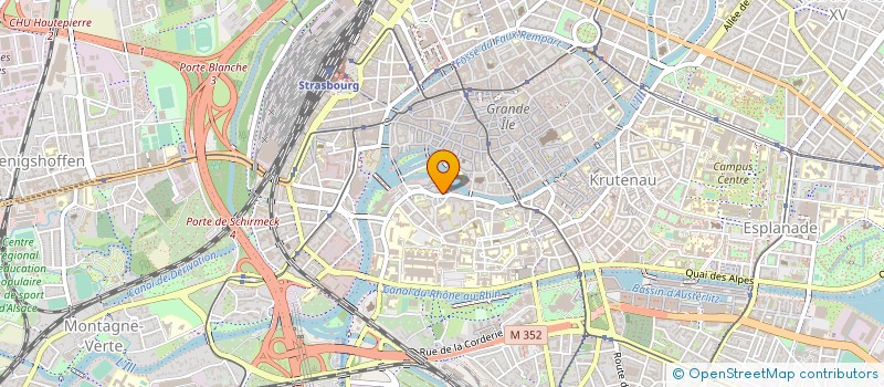 localisation de l'entreprise ASSOCIATION POUR LA VALORISATION DE L'ARCHEOLOGIE DU GRAND EST à STRASBOURG