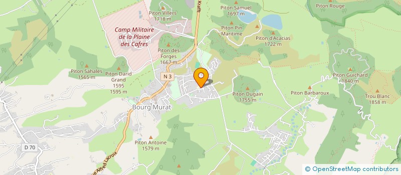 localisation de l'entreprise ASSOCIATION POUR LA VALORISATION DE L'ENTRE-DEUX MONDE  LE TAMPON