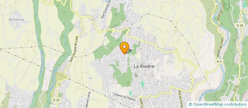 localisation de l'entreprise ASSOCIATION POUR LA VALORISATION DE L'ENVIRONNEMENT A LA RIVIERE à SAINT-LOUIS