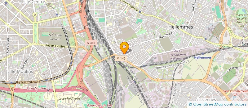 localisation de l'entreprise ASSOCIATION POUR LA VALORISATION DE L'EXPERIENCE ET DES COMPETENCES à LILLE
