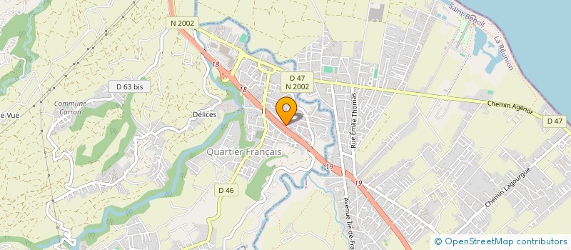 localisation de l'entreprise ASSOCIATION POUR LA VALORISATION DES ARTS, DE LA NATURE ET DES TRADITIONS A.V.A.N.T.  SAINTE-SUZANNE