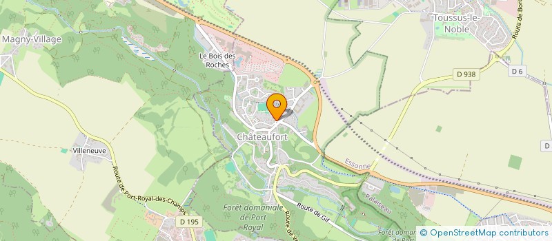 localisation de l'entreprise ASSOCIATION POUR LA VALORISATION DU PATRIMOINE CASTELFORTAIN  CHATEAUFORT