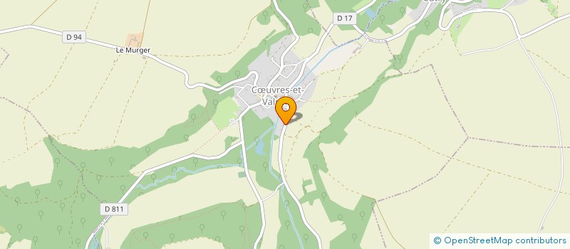 localisation de l'entreprise ASSOCIATION POUR LA VISITE DES MALADES DANS LES ETABLISSEMENTS HOSPITALIERS DU DEPARTEMENT DE L AISNE  CUVRES-ET-VALSERY