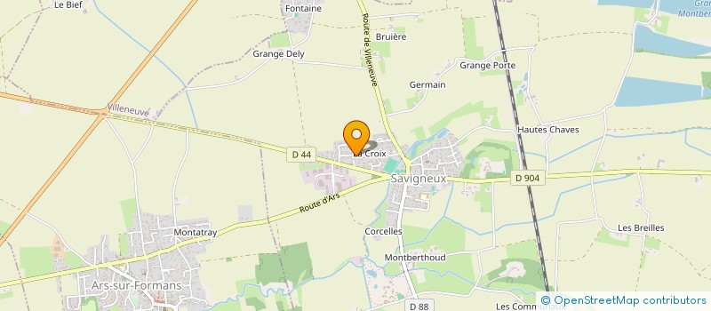 localisation de l'entreprise ASSOCIATION POUR LE BIEN ETRE A SAVIGNEUX  SAVIGNEUX