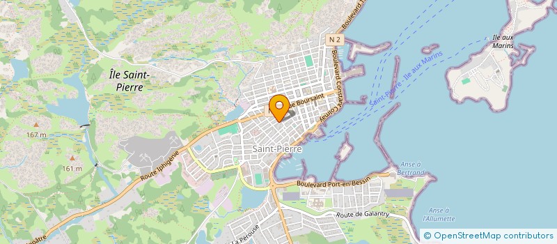 localisation de l'entreprise ASSOCIATION POUR LE CULTE DES TEMOINS DE JEOHVAH DE SAINT PIERRE ET MIQUELON à SAINT-PIERRE