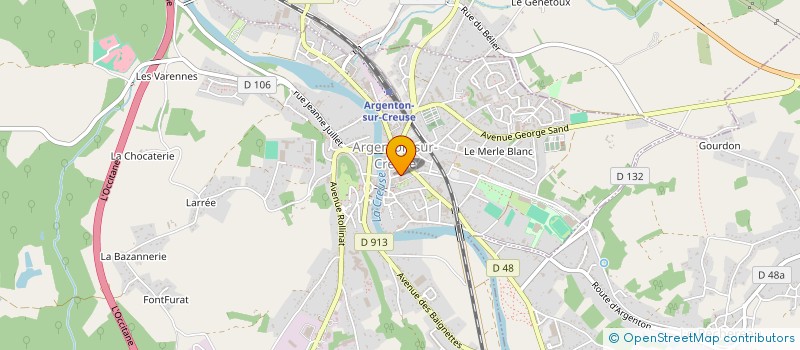 localisation de l'entreprise ASSOCIATION POUR LE DEVELOPPEMENT CULTUREL DE SAINT-MARCEL à SAINT-MARCEL